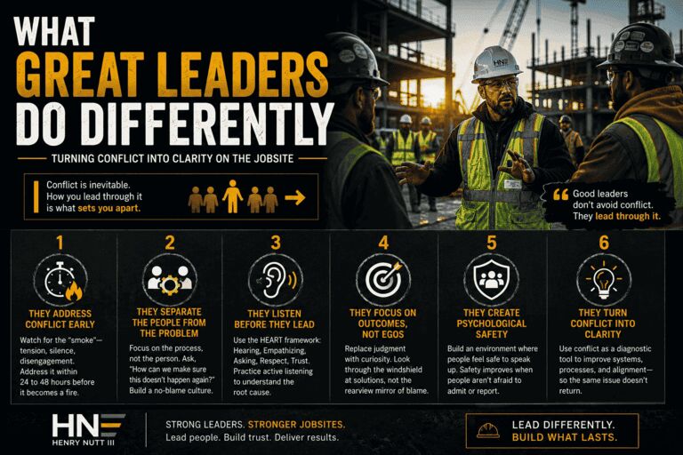 New York, Training, Real Jobsite Leadership: Handling Conflict The Right Way