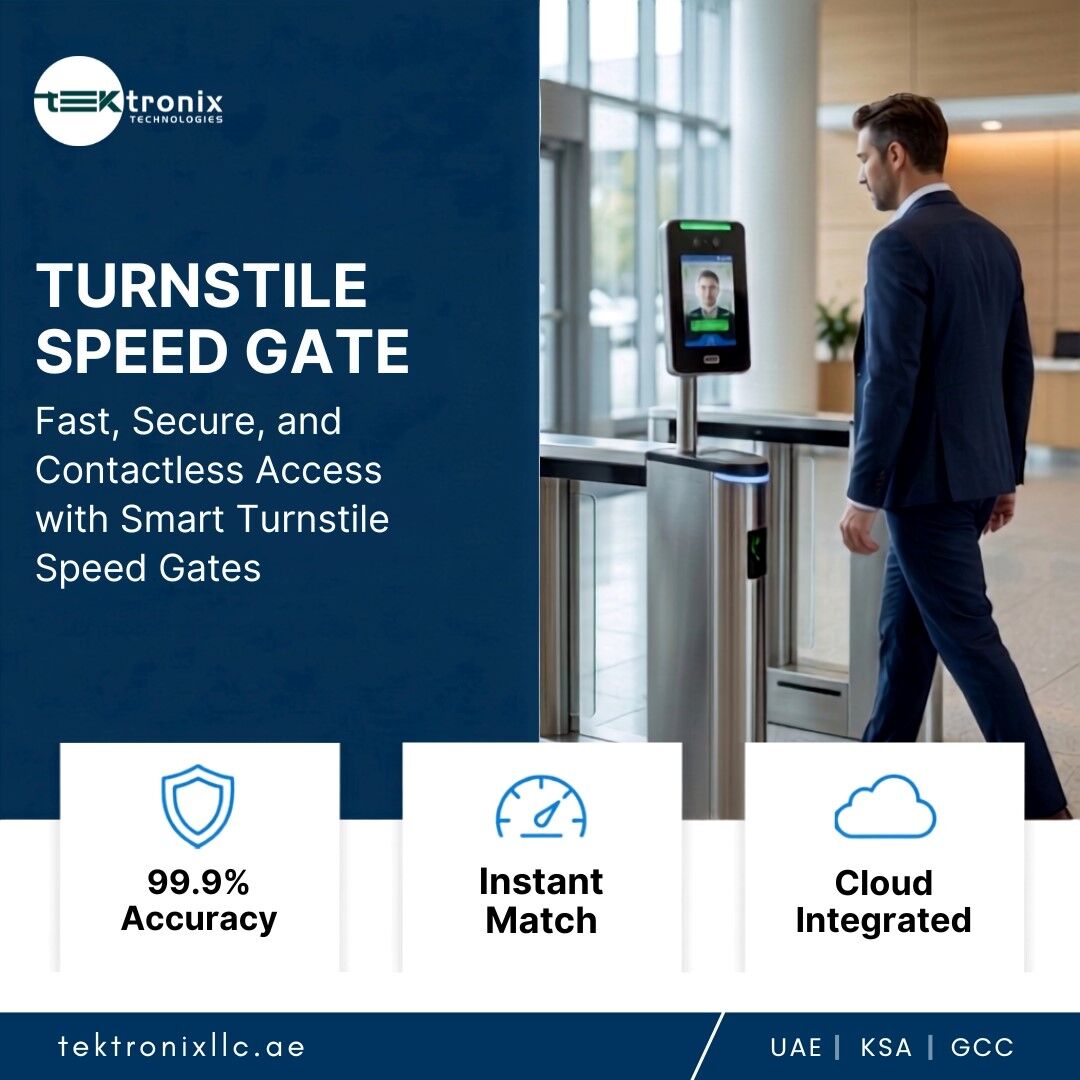 Dubai, Technical, Turnstile Speed Gates For Every Industry In UAE
