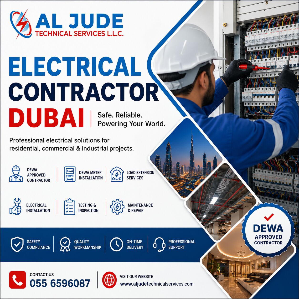 Dubai, Automotive, Electrical Contractor Dubai &ndash; DEWA Approved Electrical Services