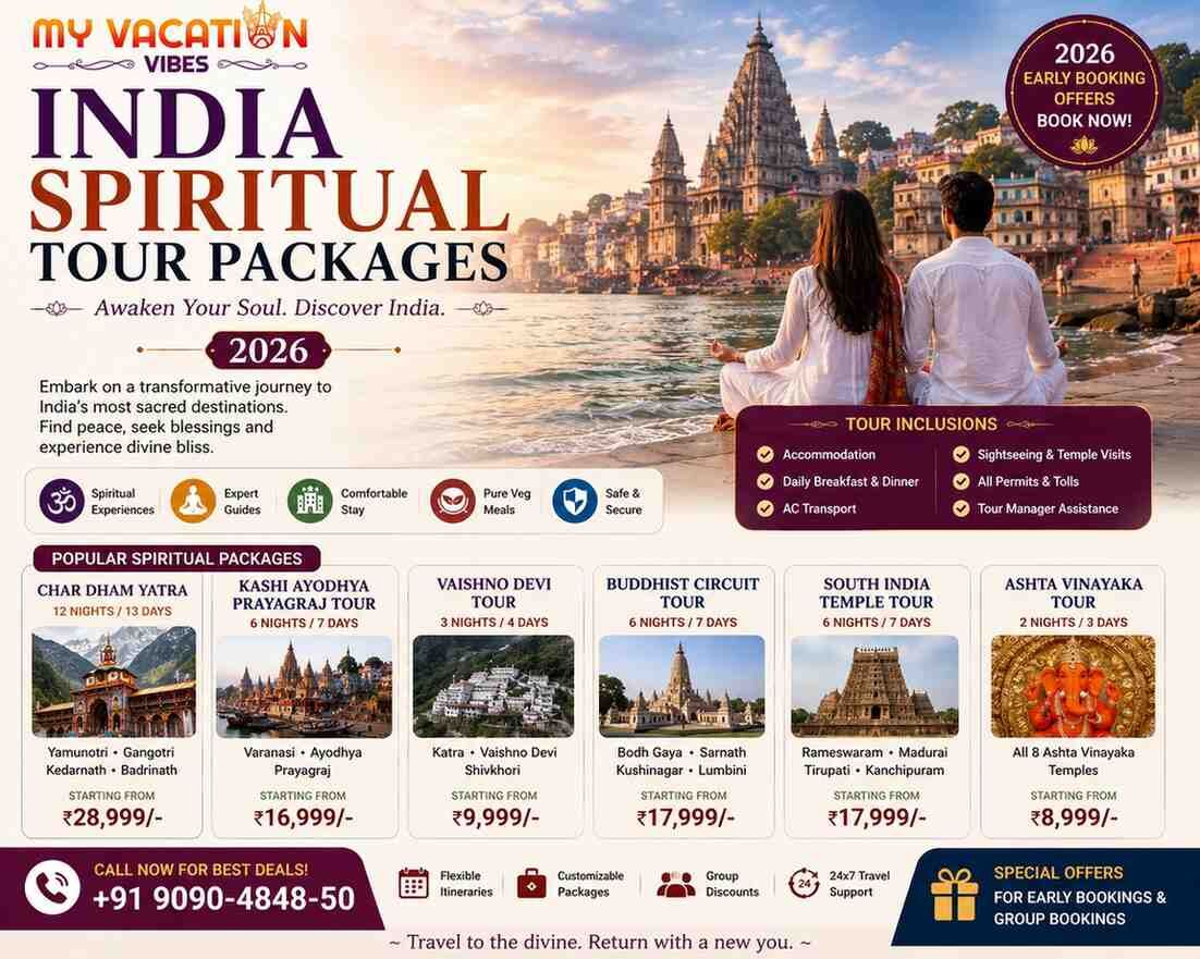 New Delhi, Travel, What Are The Best Spiritual Tours To Experience In India In 2026?