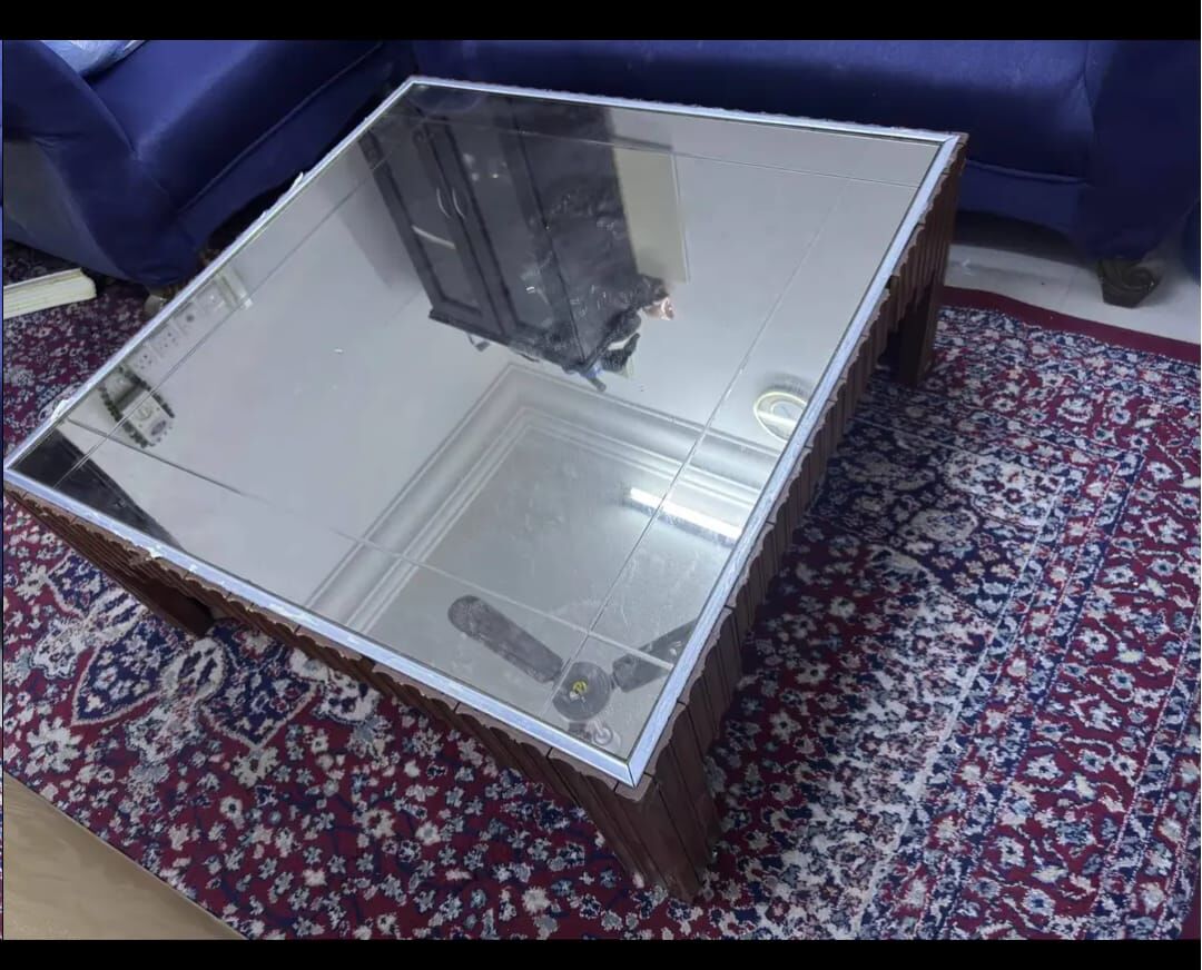 Riyadh, Household Items, SAR 400,  Urgent 7-Seater Sofa Set + Center Table For Sale (Throw Away Price SAR 400)