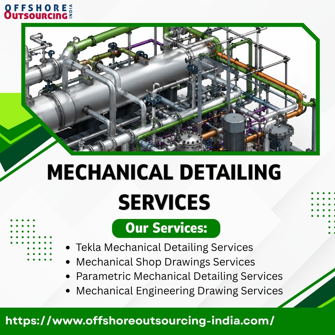 London, Construction, Mechanical Detailing Services For Industrial And Commercial Projects