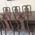 SAR 650,  A Wooden Dining Table With 8chairs For Sale