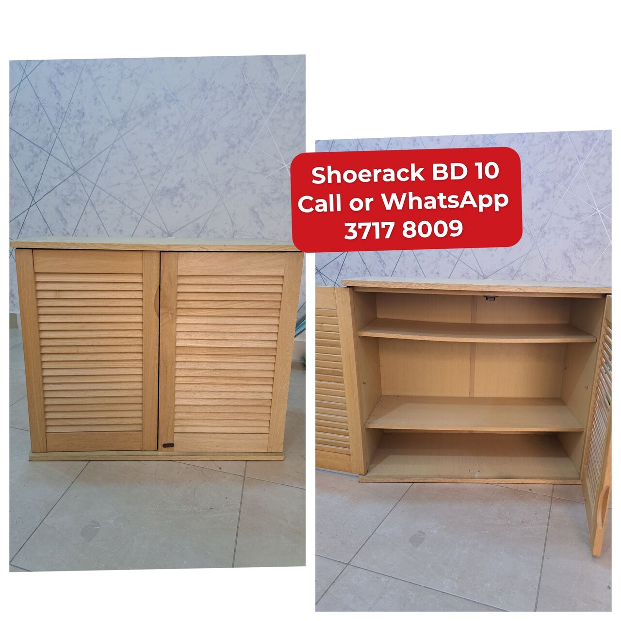 Manama, Furniture, BHD 10,  🌎🌐Shoerack In Good Condition For Sale With Delivery