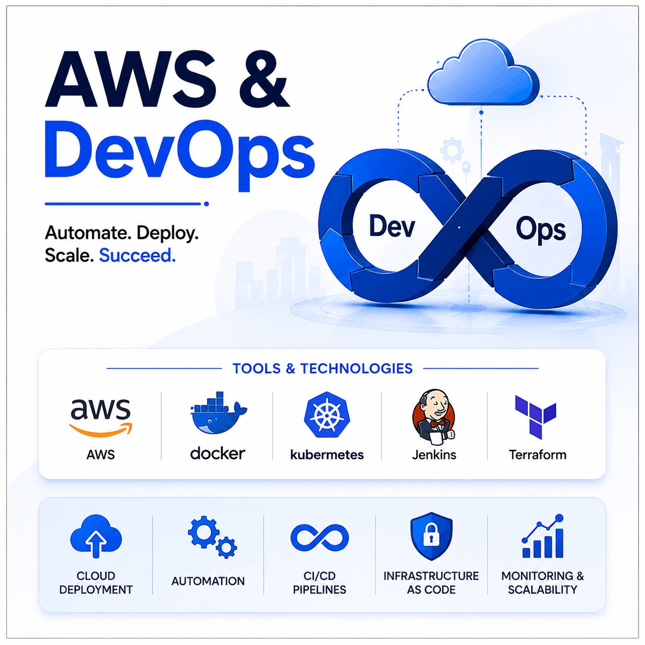 Hyderabad, Lessons Offered, AWS DevOps Training In Kukatpally: Master Cloud Skills With Real-World Projects