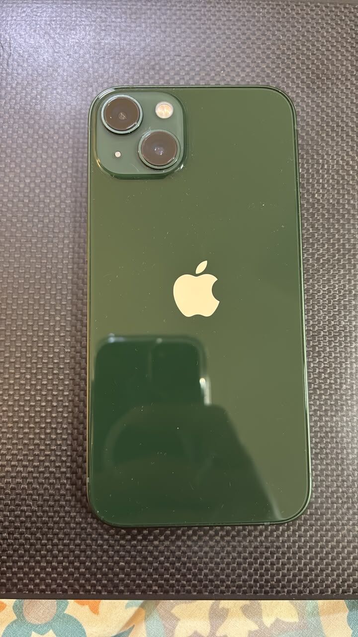Jubail, Mobile Phones, SAR 1100,  Iphone 13 128 GB Green Zero Scratches 86% Battery
