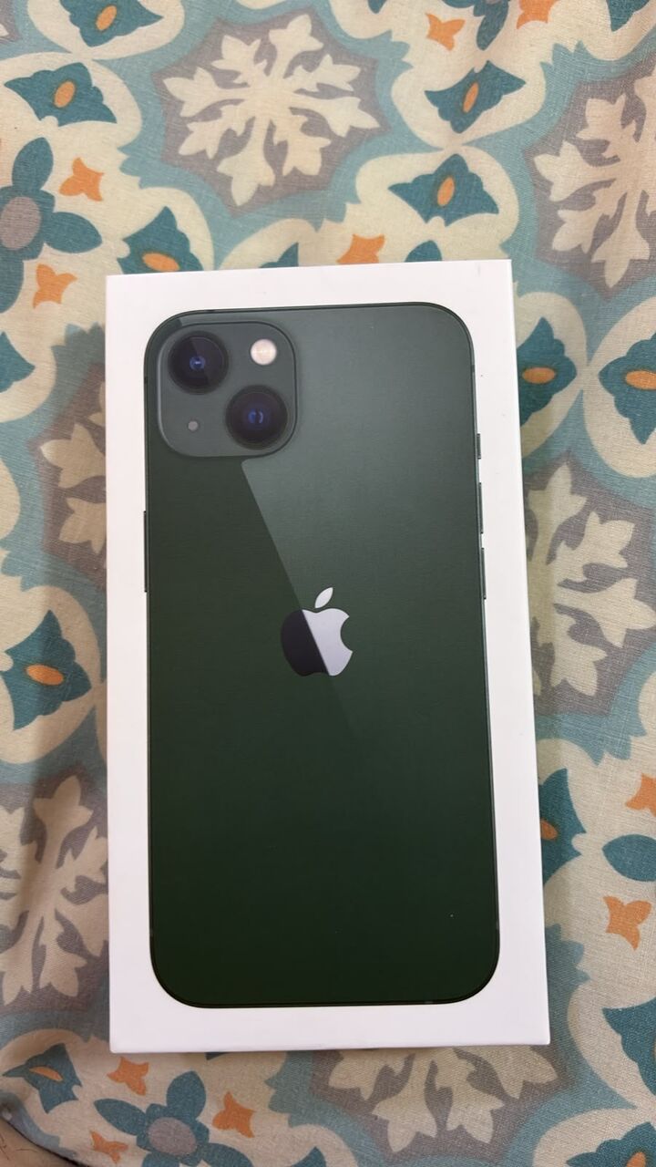 Jubail, Mobile Phones, SAR 1100,  Iphone 13 128 GB Green Zero Scratches 86% Battery