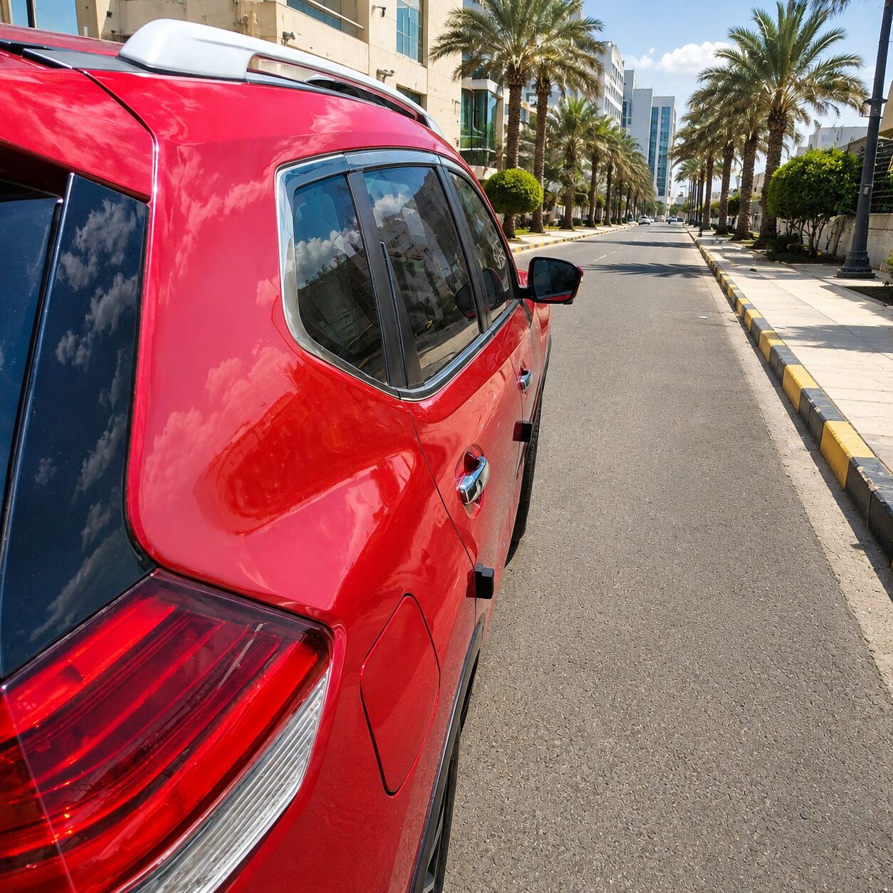 Jeddah, Vehicles, Cars & Trucks , SAR 54500,  Nissan X-Trail,  2019,  Automatic,  233000 KM,   SL |  |4x4| Metallic Red|نيسان إكس-تريل