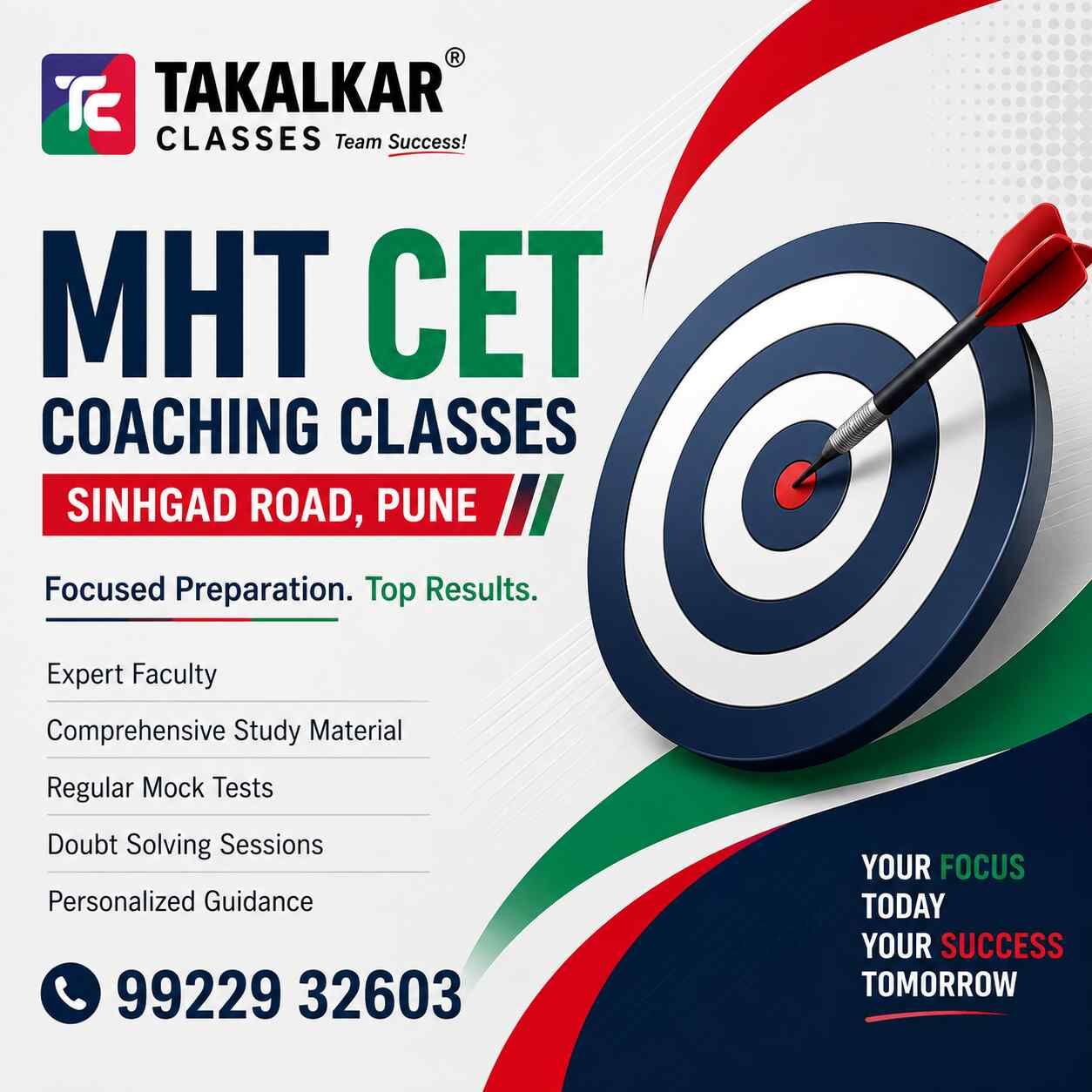 Pune, Education, Best MHT CET Coaching Classes In Sinhgad Road Pune | Takalkar Classes