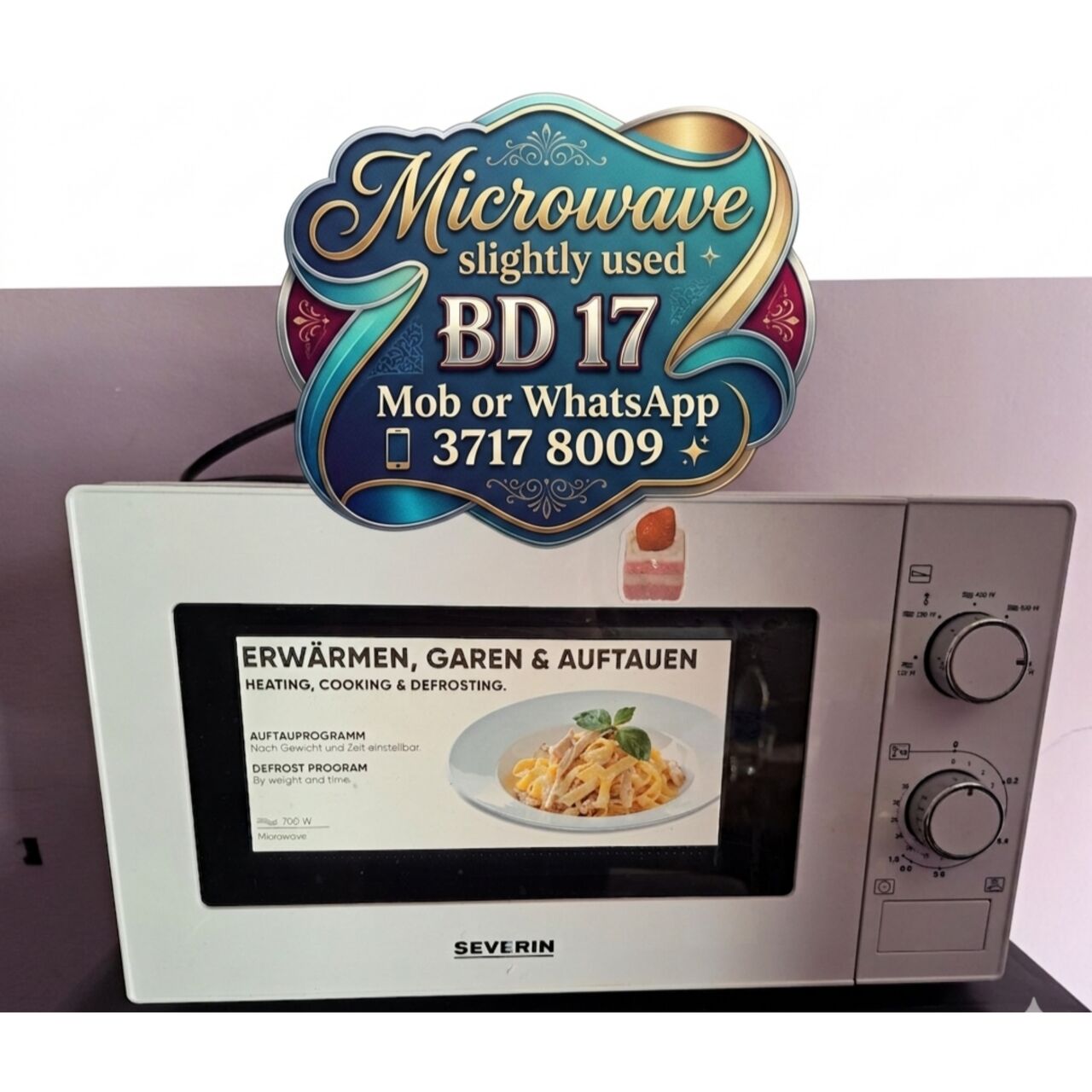 Manama, Appliances, BHD 17,  🌍🌎Microwave In Good Condition For Sale With Delivery
