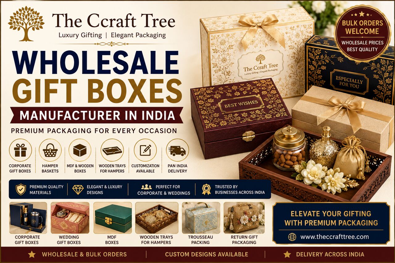 Kurnool, Clothing & Accessories, INR 100,  Wholesale Gift Boxes Manufacturer In India | Corporate Gift Boxes | The Ccraft Tree