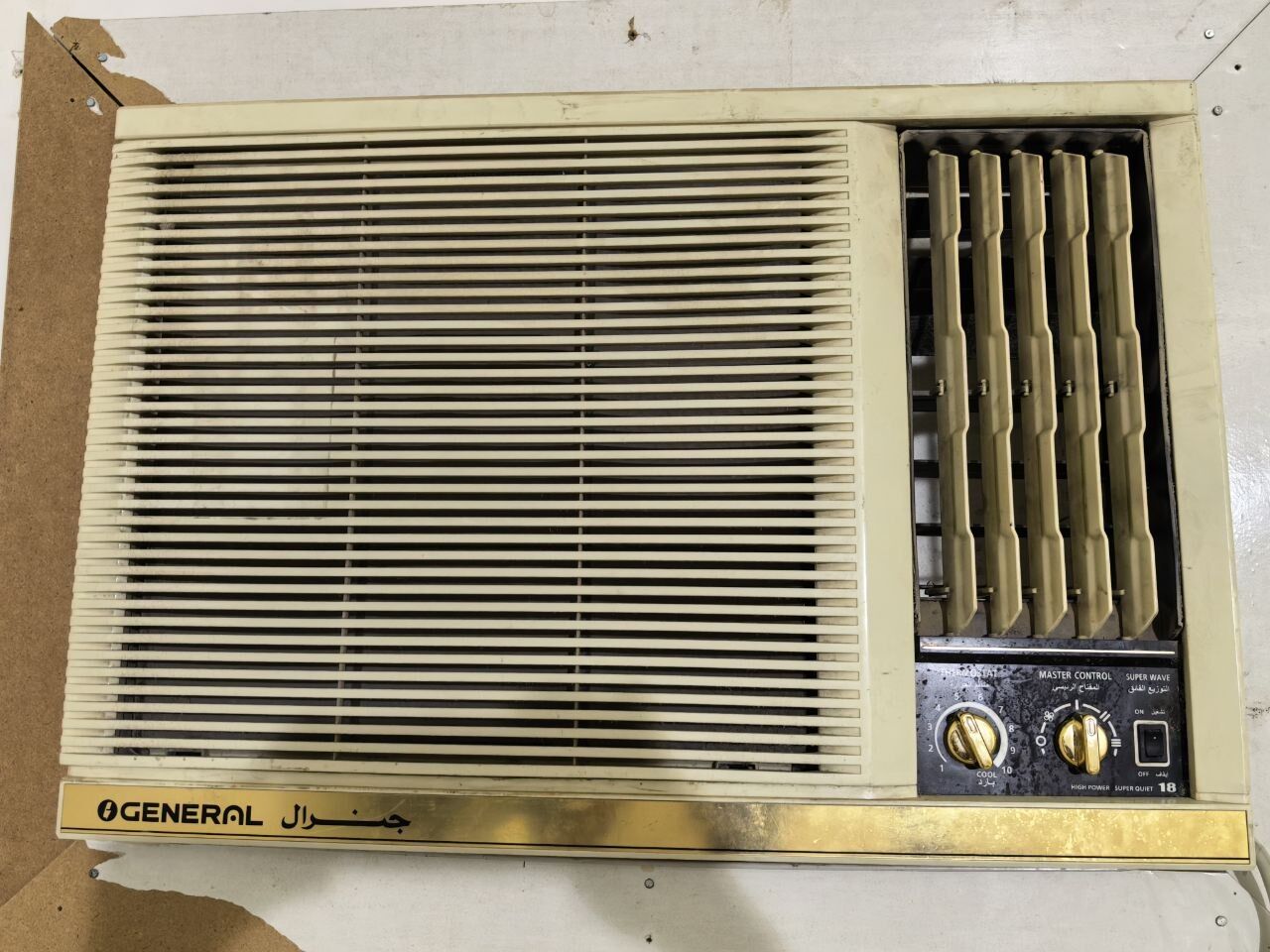 Al Naseem, Air Conditioners, SAR 3750,  عدد 4 مكيفات شباك جنرال صناعه يابانيه جدي