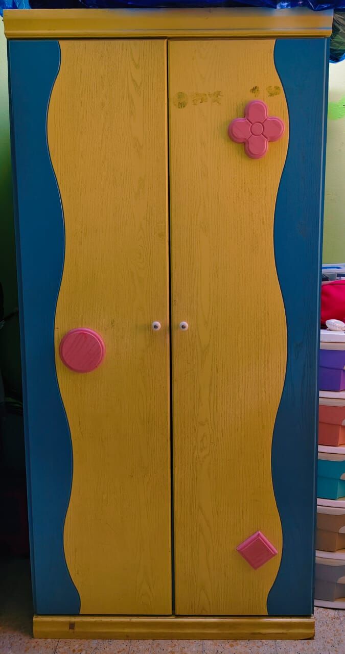 Al Wizarat, Furniture, SAR 100,  2-Door Wooden Wardrobe / Closet