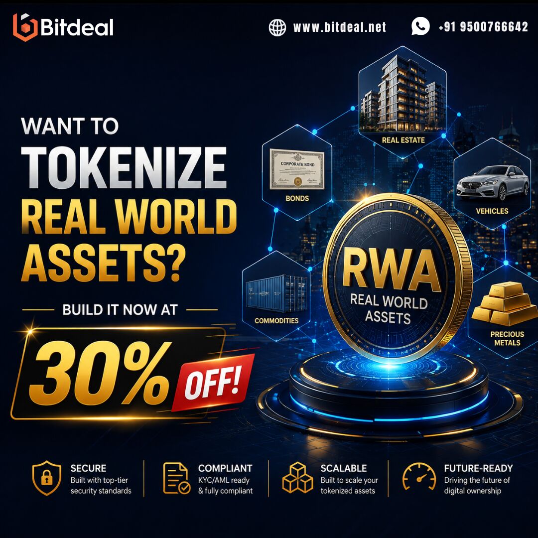 Dubai, Business, Want To Tokenize Real World Assets? Build It Now At 30% OFF!
