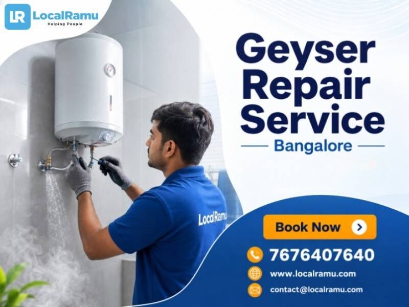 Bangalore, Appliance Repair, Expert Geyser Repair Service In Bengaluru With LocalRamu