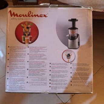 Jeddah, Appliances, SAR 300,  Moulinex Infiny Slow Juicer ZU255B27 &mdash; Used Once, Almost New