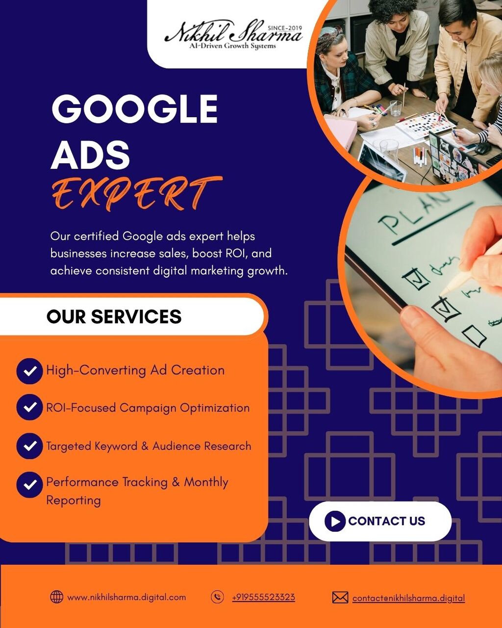 New Delhi, Marketing, Need Certified Google Ads Expert At NikhilSharmaDigital To Scale Business Successfully Tod