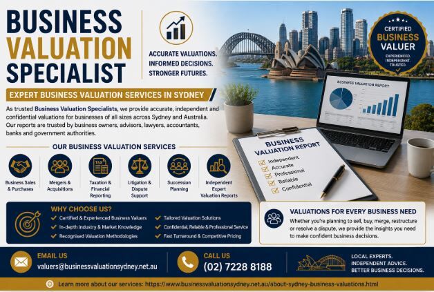 Sydney, Real Estate, Business Valuation Specialist &ndash; Expert Business Valuation Services
