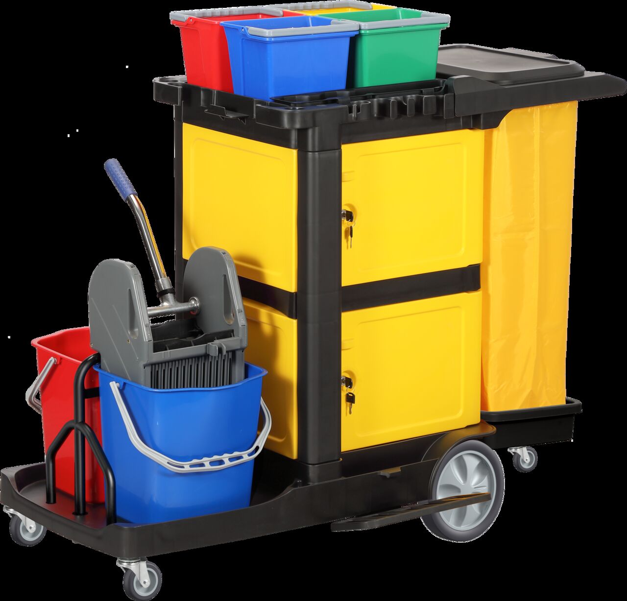 Jeddah, Farm & Garden, Premium Gold Hotel Luggage Trolley | Bellman Cart | Ready Stock In Jeddah