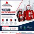 UL Listed, Aramco Approved, 125 LBS Dcp Wheeled Fire Extinguishers Trolley Type