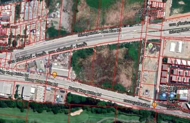 Bangkok, Villas, THB 180000,  621 Sq. Feet,  Land For Rent, Potential Location, Krungthep Kreetha Soi 9, Size 1 Rai 2 Ngan 21 Sq M,