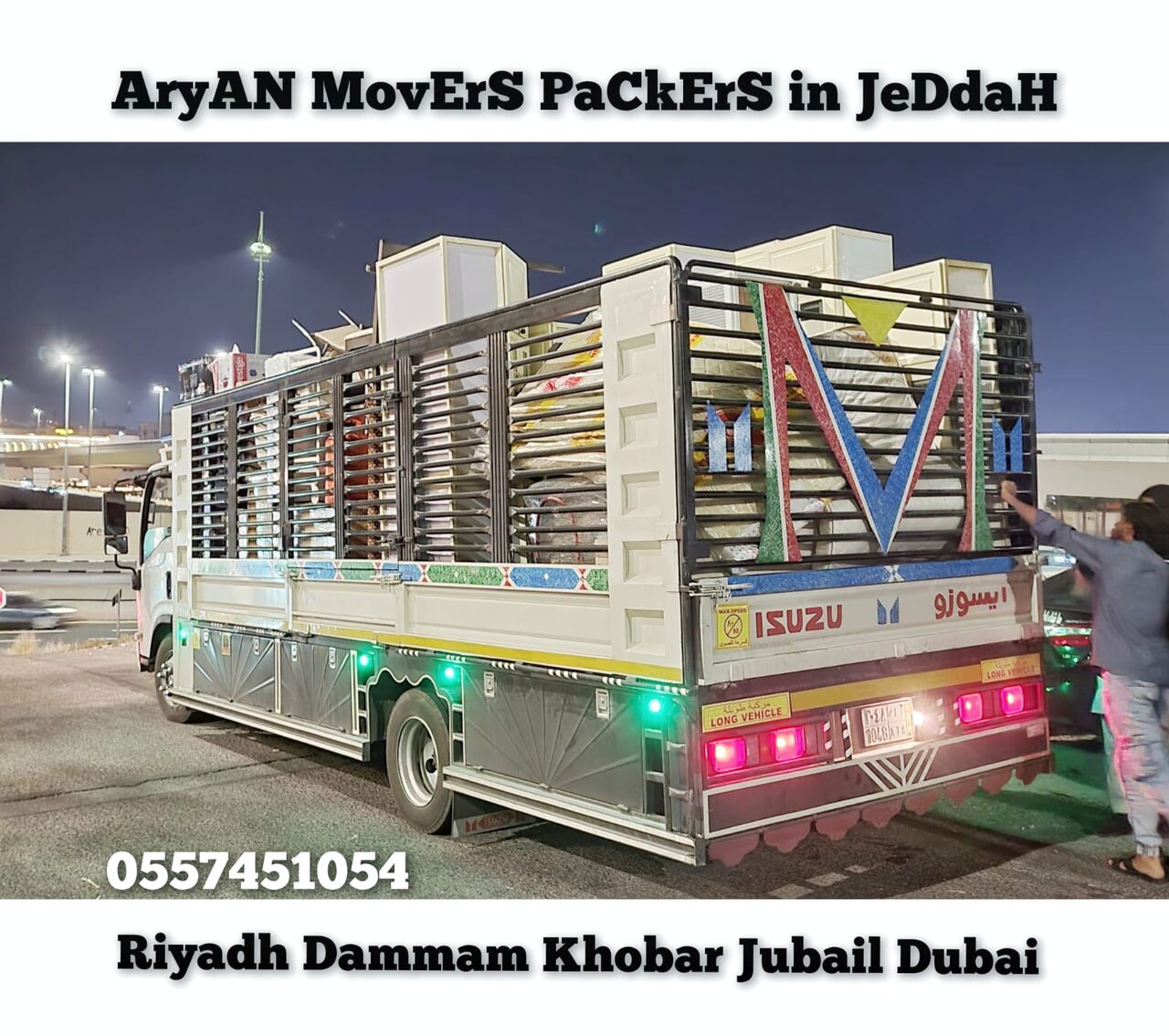 Jeddah, Household, ArYaN Movers Packers In Jeddah Home Villa Furniture Shifting Movings Service...0557451054