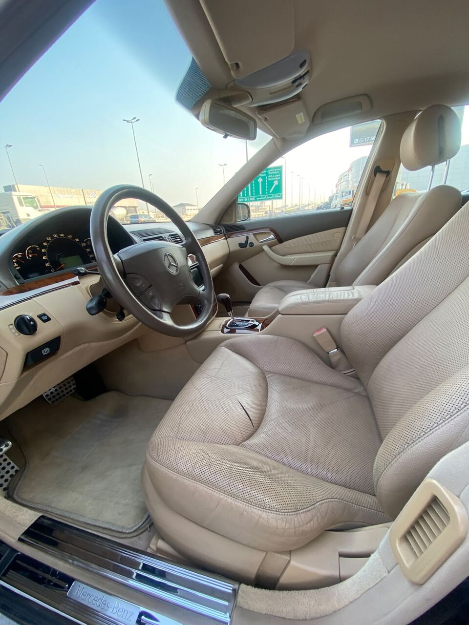 Manama, Vehicles, Cars & Trucks , BHD 1900,  Mercedes Benz S-350,  2003,  Automatic,  133550 KM,   /  (Black)