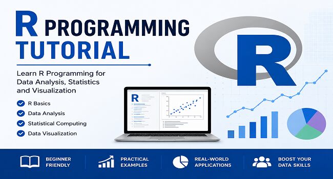 Noida, Computer, R Programming Tutorial For Beginners: Learn R Step By Step