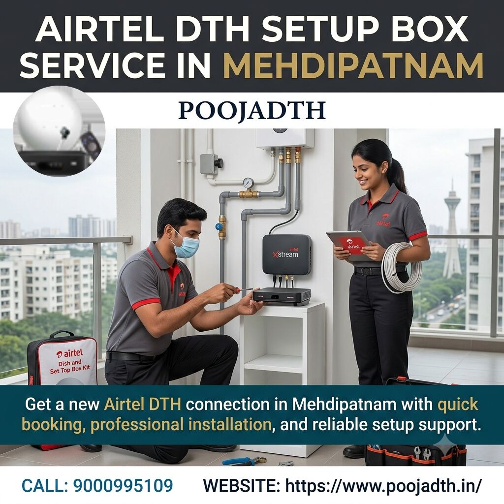 Mumbai, Television, Airtel DTH Setup Box Service In Mehdipatnam