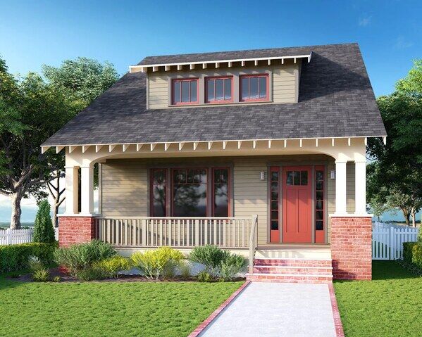New York, Business, Craftsman Style House Plans | The Beaumont Home Plan