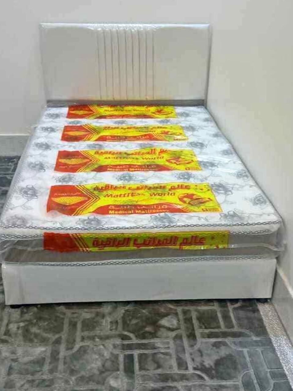 Riyadh, Furniture, SAR 500,  Double Bed With Mattress
