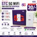 BHD 30,  Brand New STC 5G WiFi-6 SIM Router BoxPack (Ultra High Speed) 30/-BD Only Call: 36431340