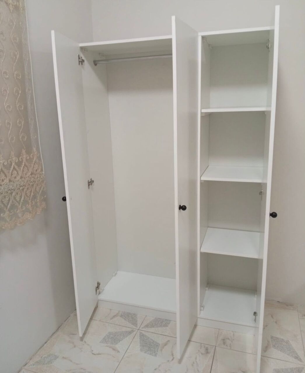 Jeddah, Furniture, SAR 1,  New High Quality 3 Door Wardrobe And Dressing Table Available In Low Price