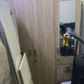 SAR 280,  3 Door Wooden Wardrobe &lrm;with Mirror