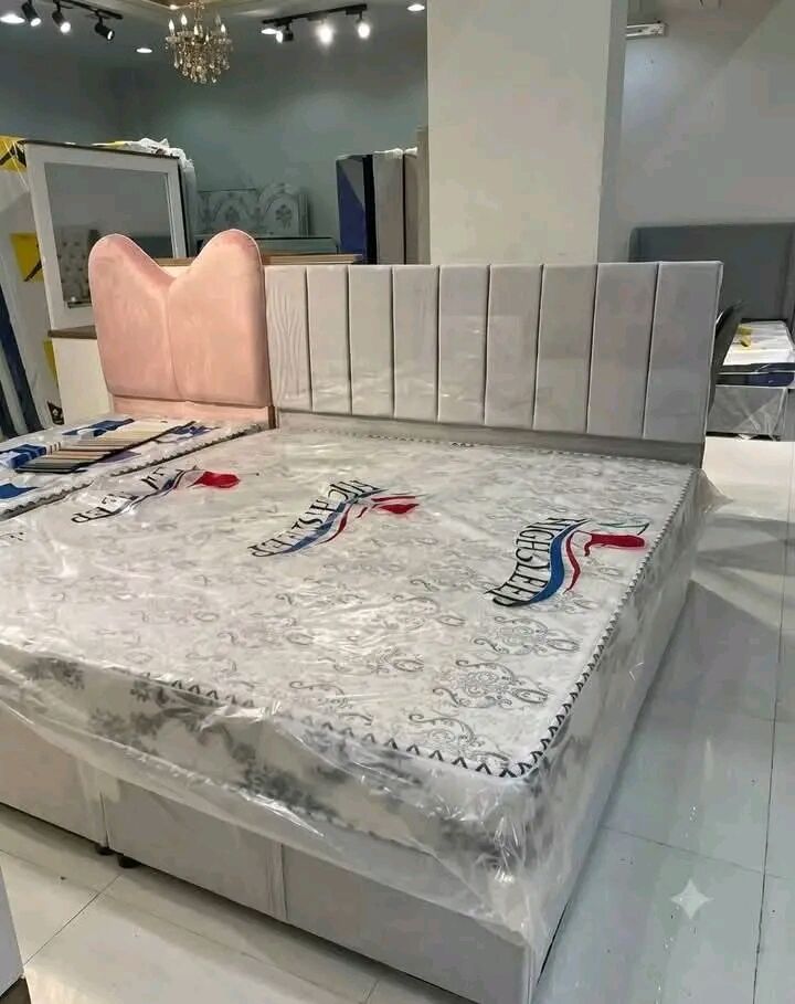 Jeddah, Furniture, SAR 1,  Brand New Classic Beds Available With Mattress