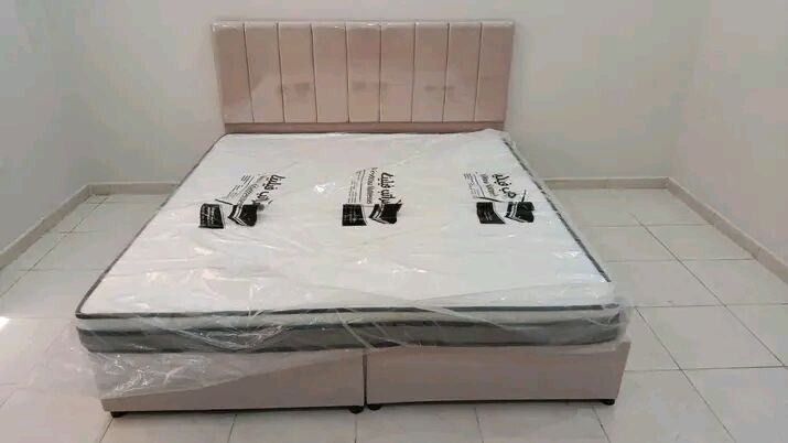 Jeddah, Furniture, SAR 1,  Brand New Classic Beds Available With Mattress