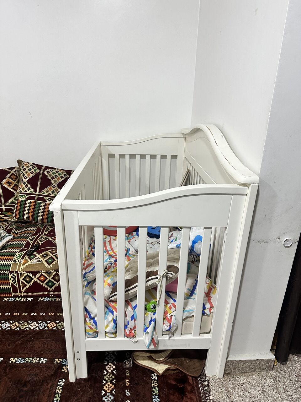 Dammam, Baby & Kid Stuff, SAR 100,  Baby Crib / Wooden Cot With Mattress
