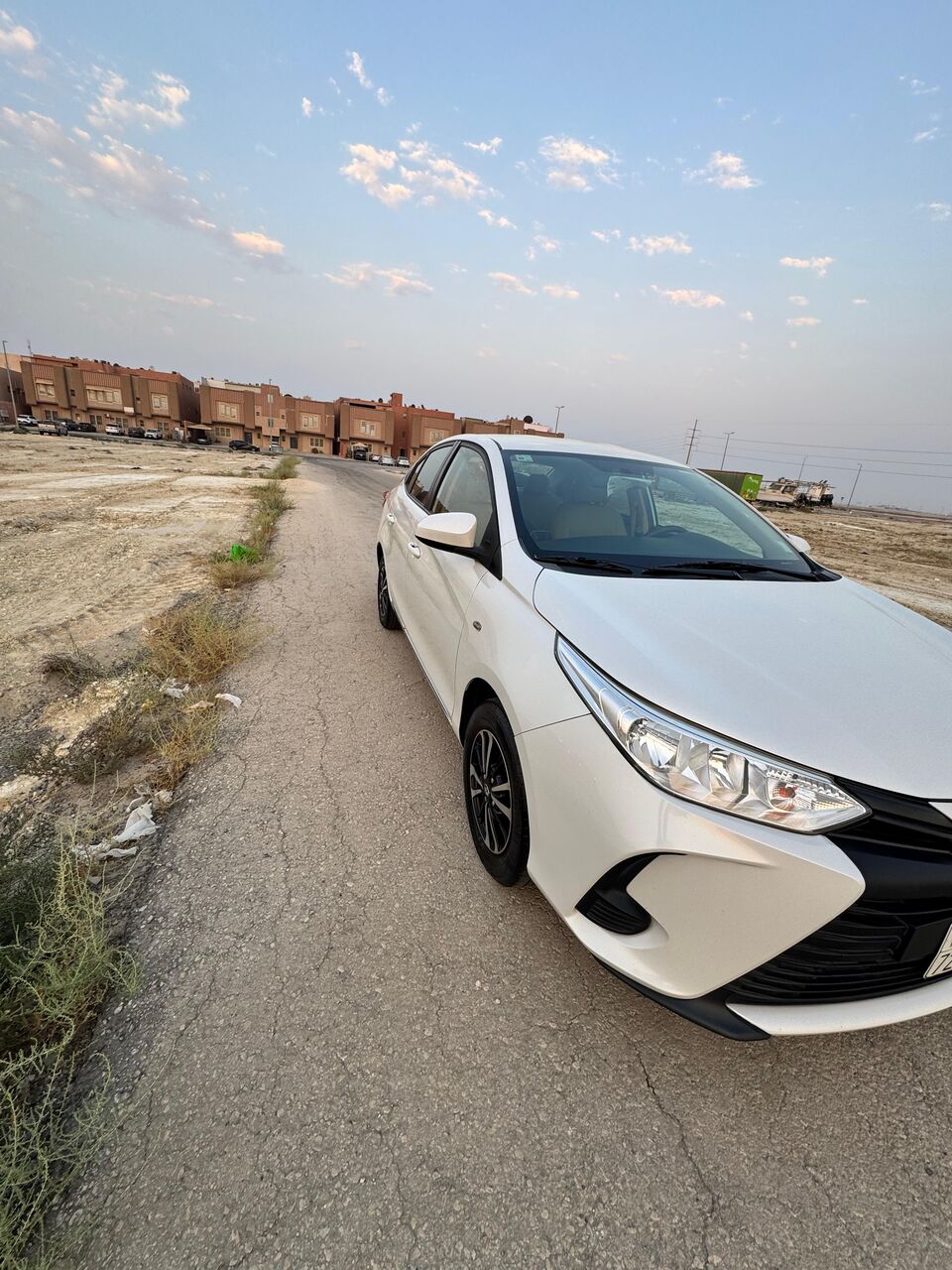 Jubail, Vehicles, Cars & Trucks , SAR 47000,  Toyota Yaris Y Plus,  2021,  Automatic,  76500 KM,  For Sale:   &ndash; White &ndash; Excellent Condition