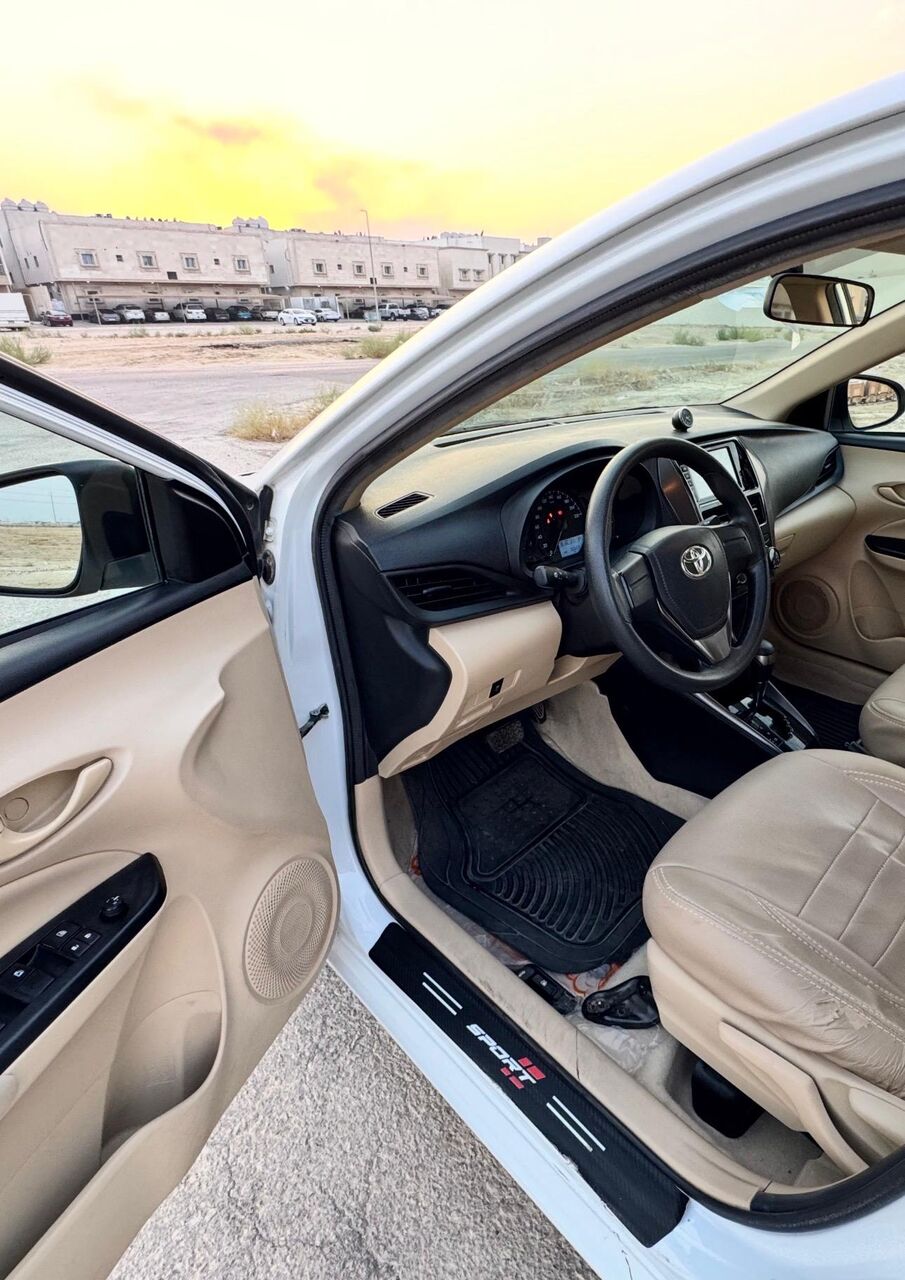 Jubail, Vehicles, Cars & Trucks , SAR 47000,  Toyota Yaris Y Plus,  2021,  Automatic,  76500 KM,  For Sale:   &ndash; White &ndash; Excellent Condition