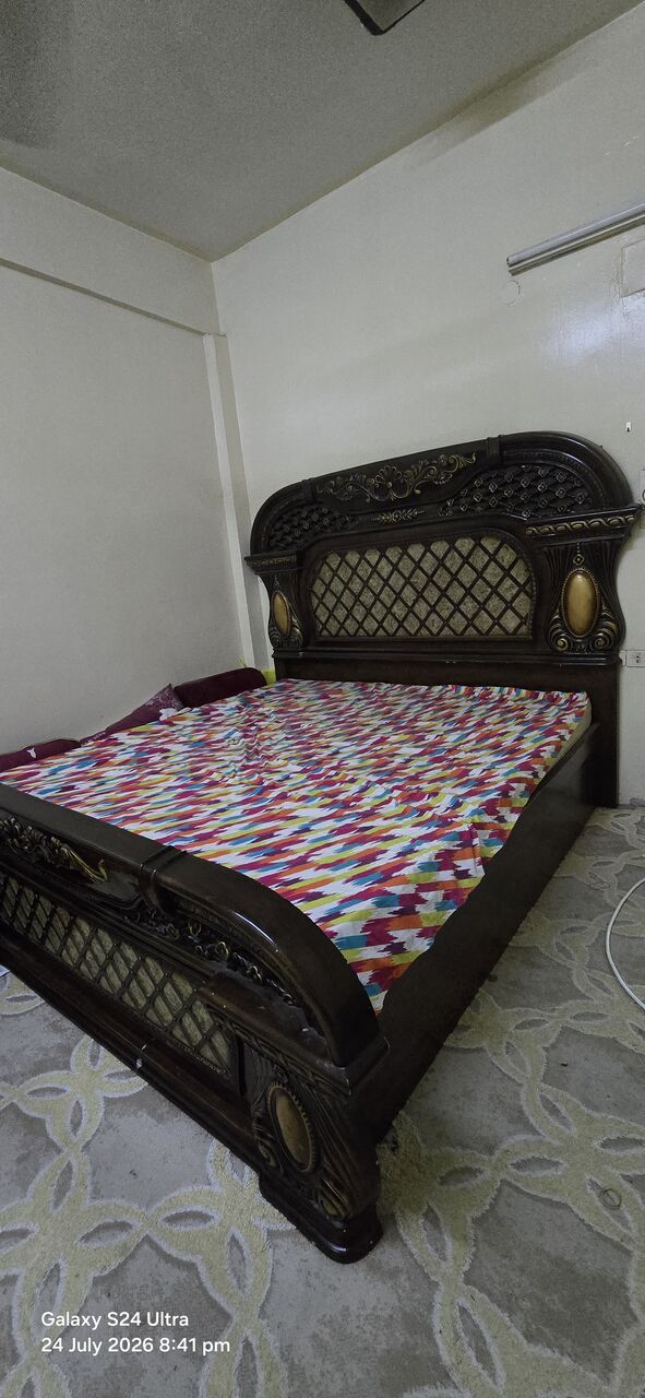 Al Wizarat, Furniture, SAR 950,  Bed Set For Urgent Sale. []Negotiable]