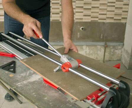 New Delhi, Industrial Machinery, Dust Free Tile Cutters Dealers - Tile Cutter ( Alpha Marketing )