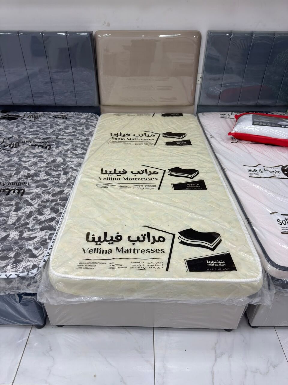 Jeddah, Furniture, SAR 1,  Single Bed And Mattress Available Brand New