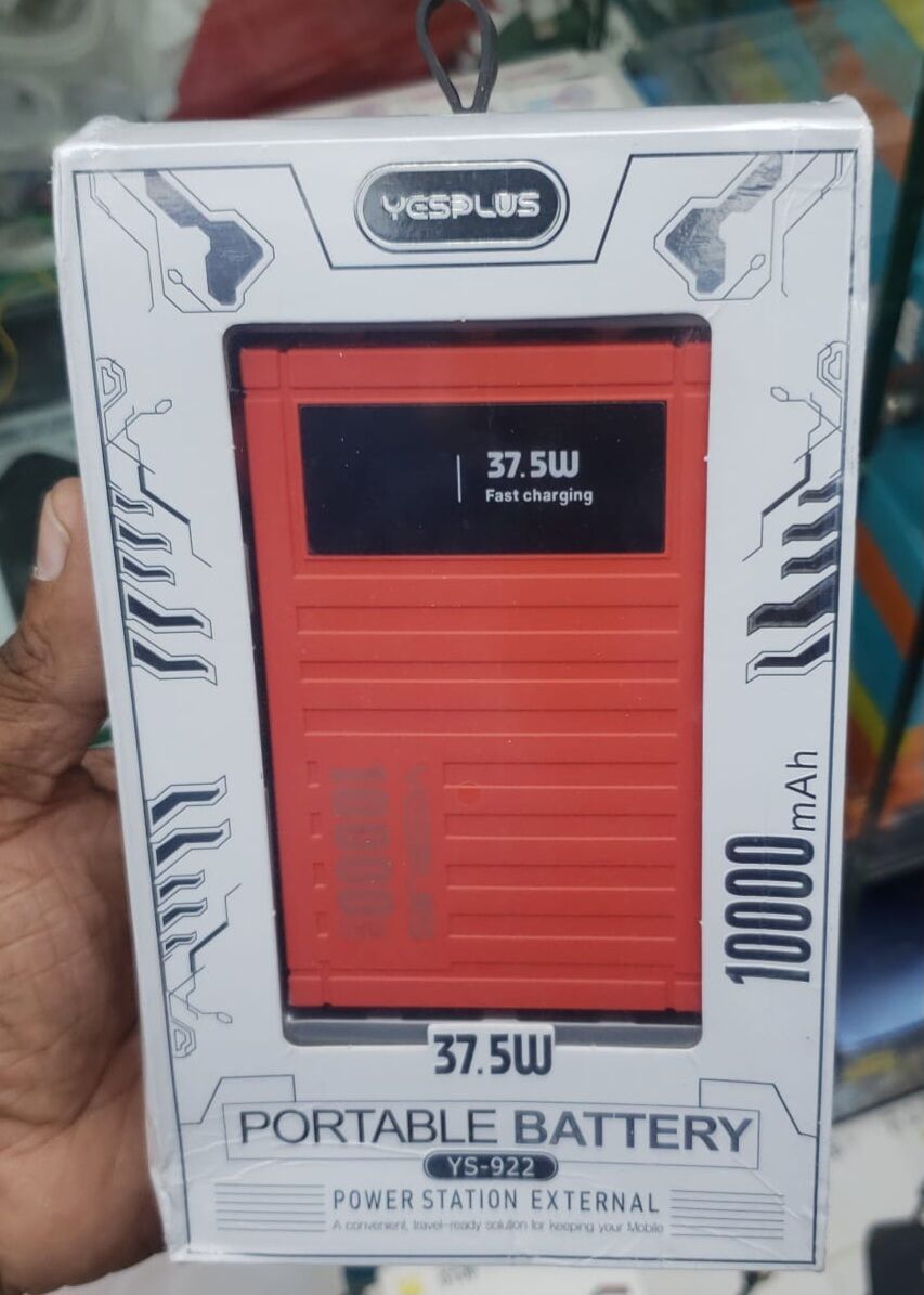 Manama, Mobile Phones, BHD 7,  Yesplus YS-922 Portable Power Station Featuring A 10,000mAh Capacity