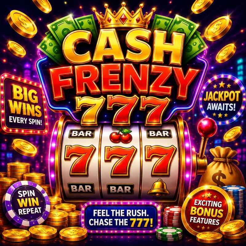 New York, Computer, CASH FRENZY 777 &ndash; SPIN INTO NONSTOP SLOT EXCITEMENT!