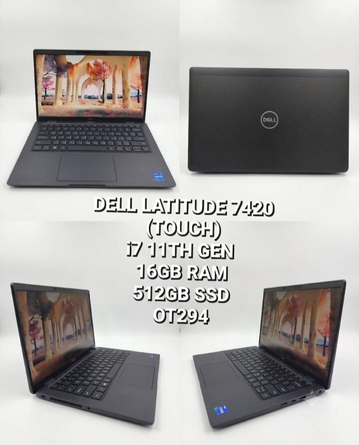 Manama, Computers, BHD 160,  Dell Latitude 7420 14" Touchscreen Notebook With An 11th Gen Intel Core I7 Processor