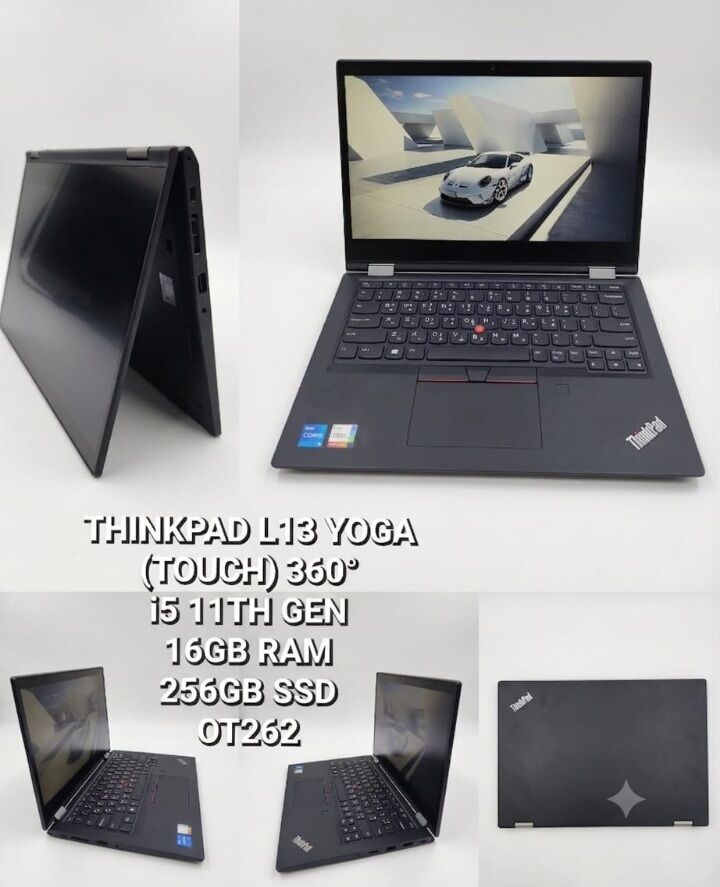 Manama, Computers, BHD 140,  Lenovo ThinkPad L13 Yoga I5 11 Gen Touch 360°