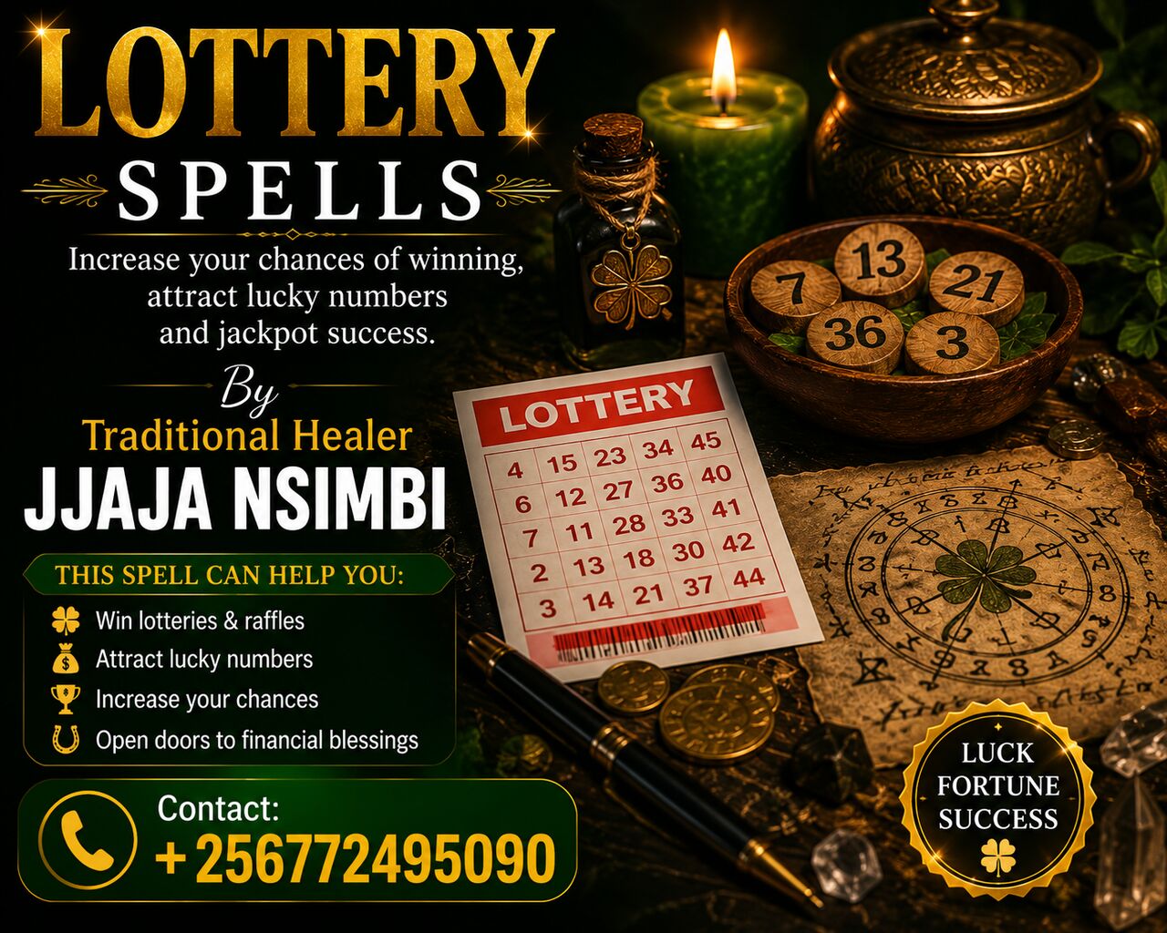 Tirana, Health, Protected Lottery Money Spells All Over +256772495090