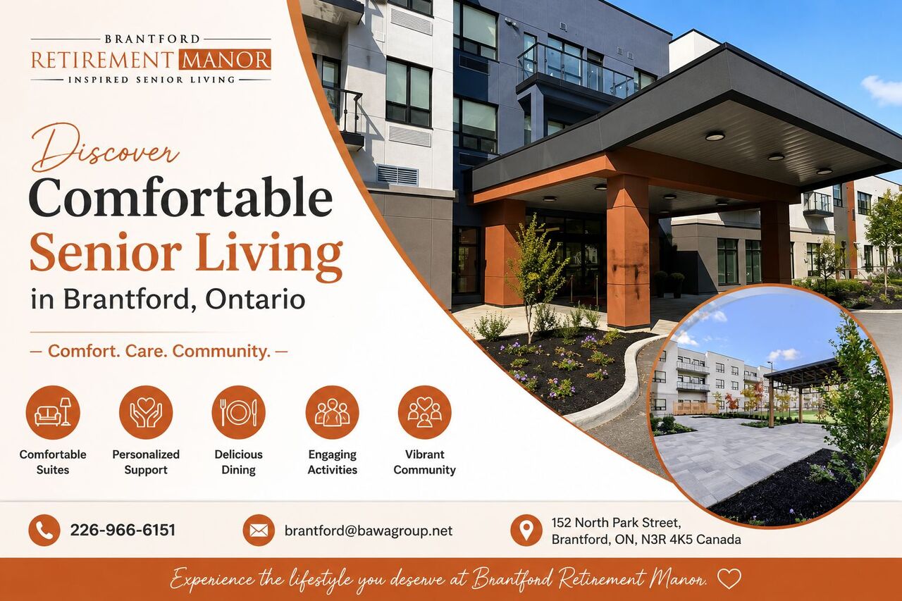 Toronto, General, Comfortable Senior Living Community Now Open In Brantford, Ontario