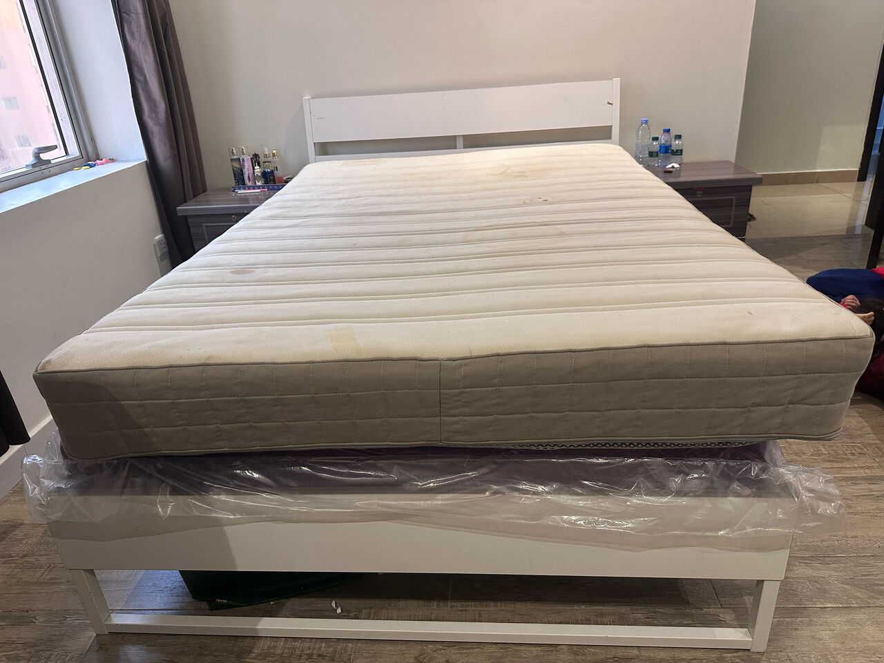Al Rawabi, Furniture, SAR 300,  Mattress 140x200 (Ikea)