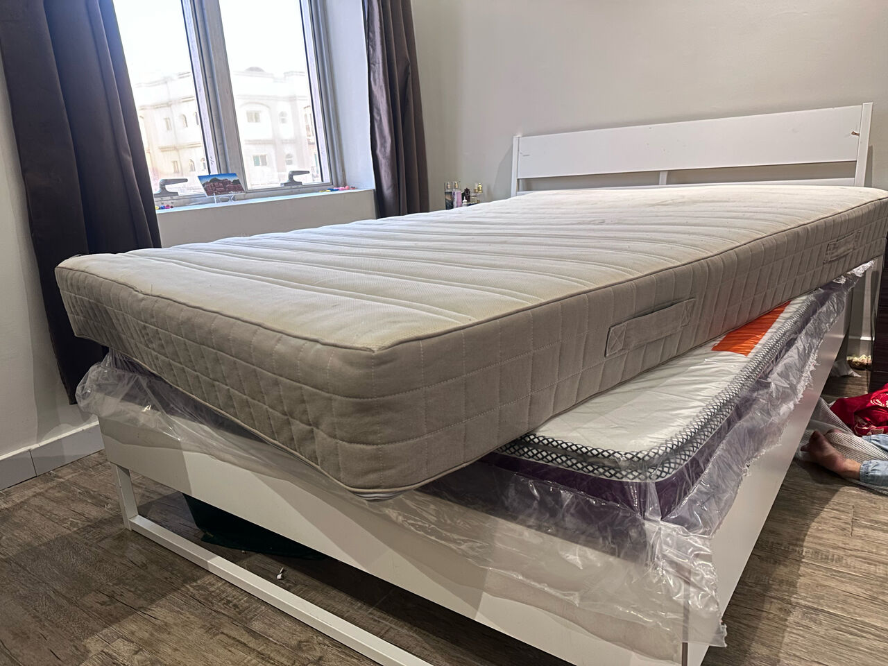 Al Rawabi, Furniture, SAR 300,  Mattress 140x200 (Ikea)
